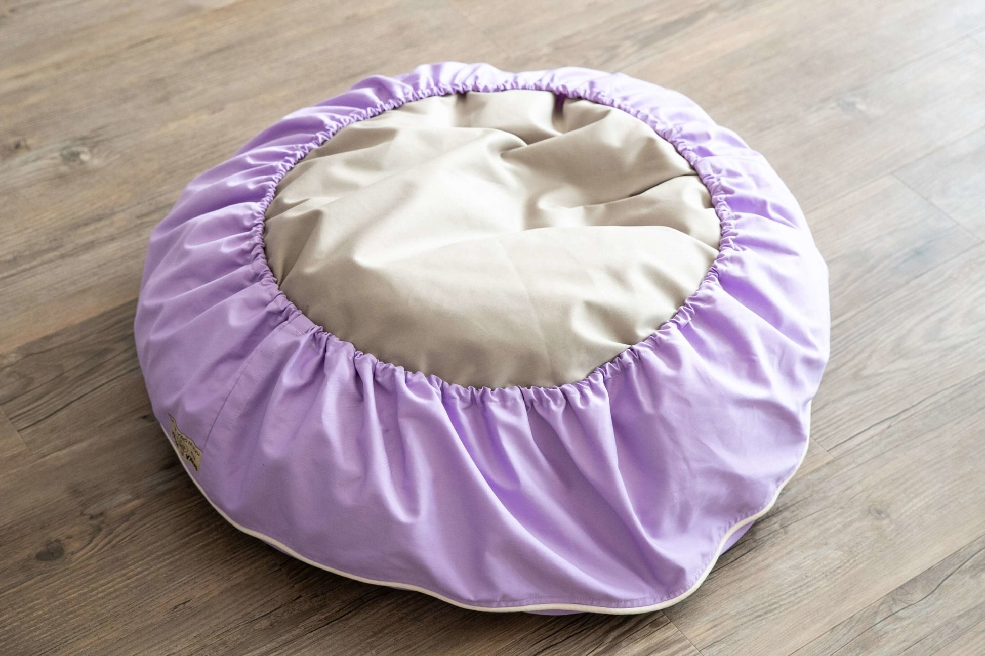 Barka Parka Dog Bed - Lilac and cream piping - Barka Parka Dog Beds