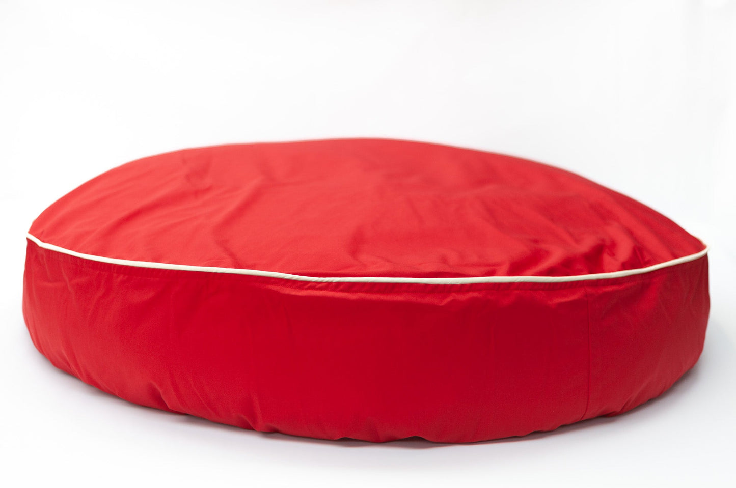 Barka Parka Dog Bed - Red and cream piping - Barka Parka Dog Beds