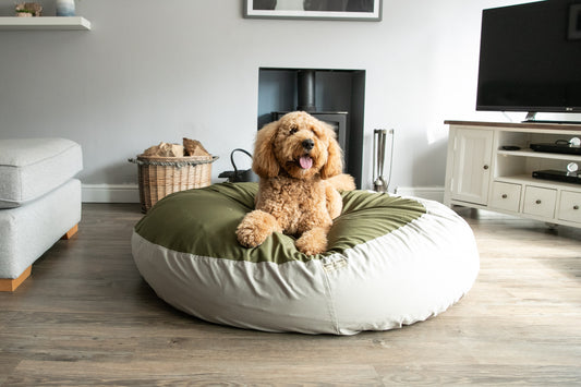 Our Barka Parka Beds are perfect for slobbery dogs